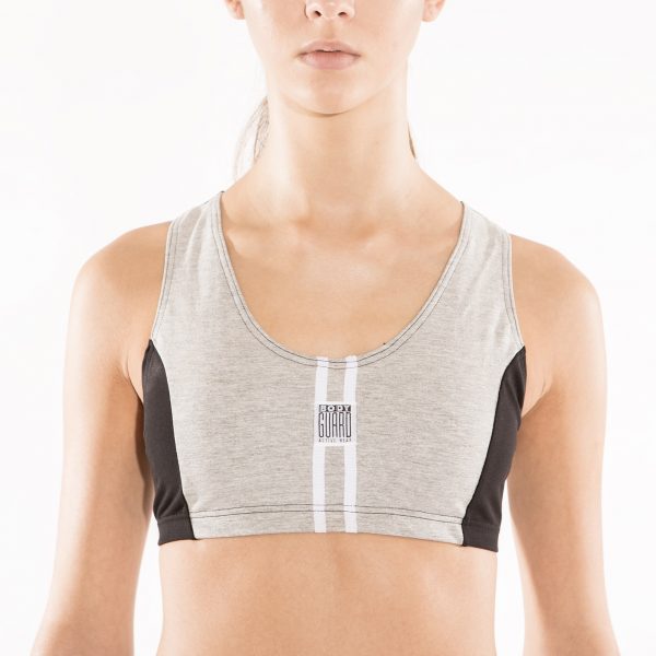 bodyguard Midnight Upcycling – Sportsbra – grey/black GRÖSSE: XL – 42