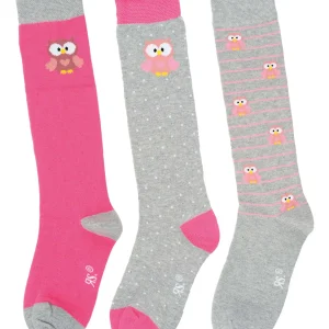 RS Kids Knie Girl Little Dots Grau, 35-38