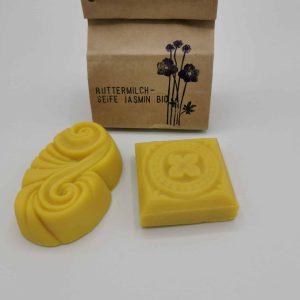 Buttermilchseife Jasmin – ECKIG – 80g