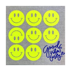 Art *Good Vibes Only*, Neongelb