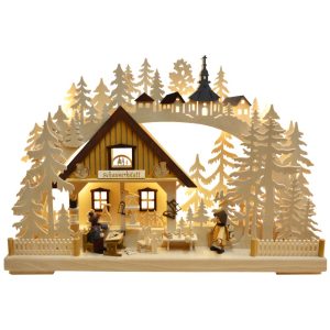 Schwibbogen Schauwerkstatt elektrisch