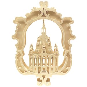 Fensterbild Frauenkirche Dresden, natur