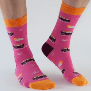 Doris & Dude Viskose Pink Camper, 36-40