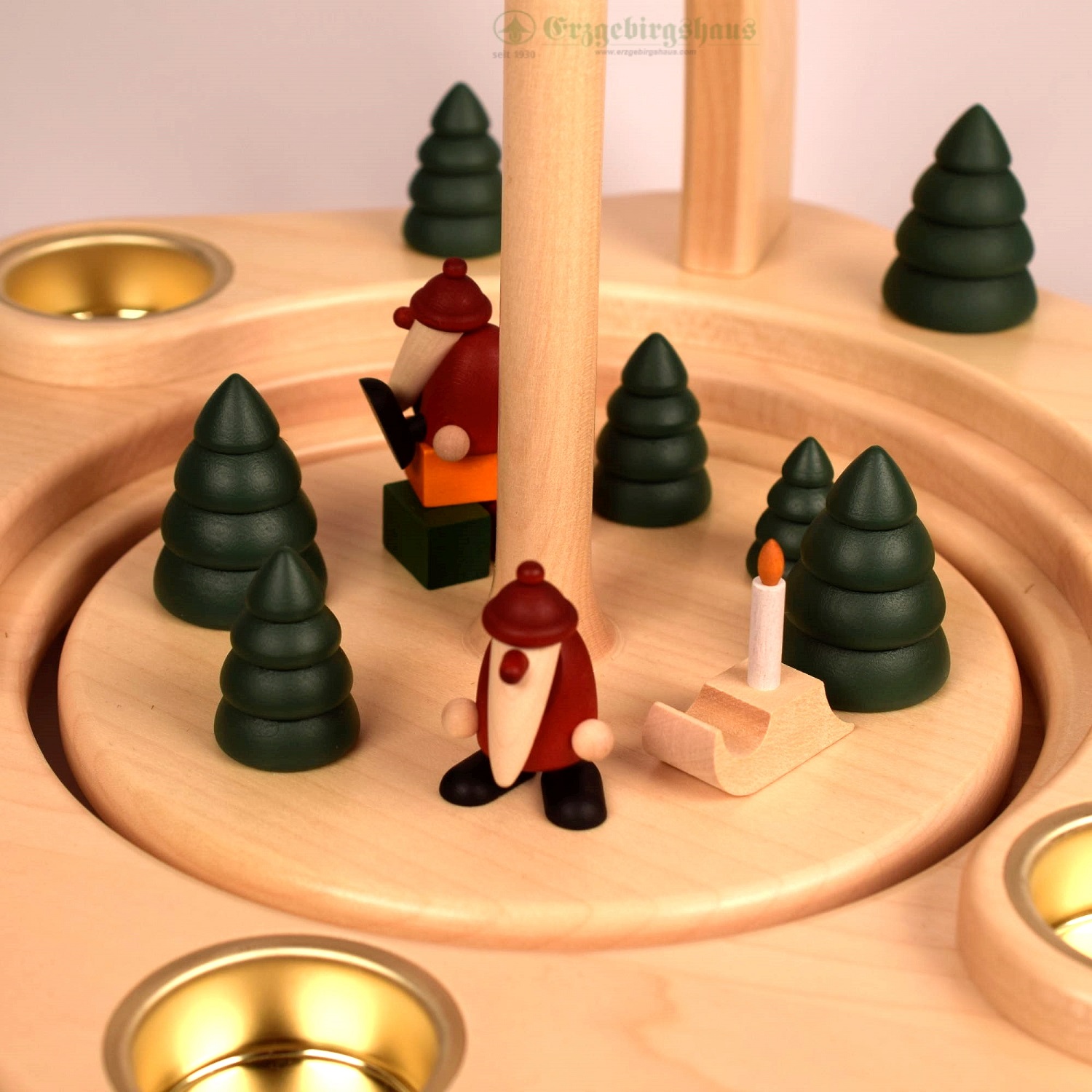 Pyramide „leer“ 5 Teelichter – Bild 6