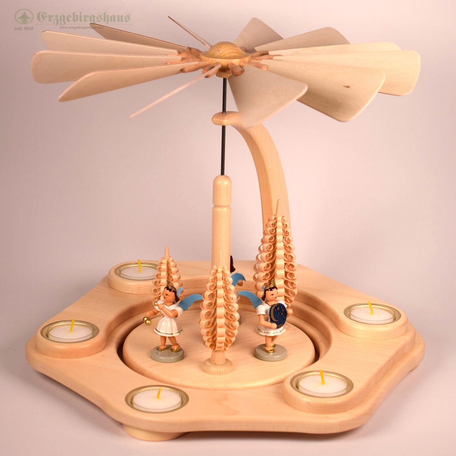 Pyramide „leer“ 5 Teelichter – Bild 9