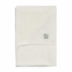 Strickdecke “Ivory” GOTS zertifiziert