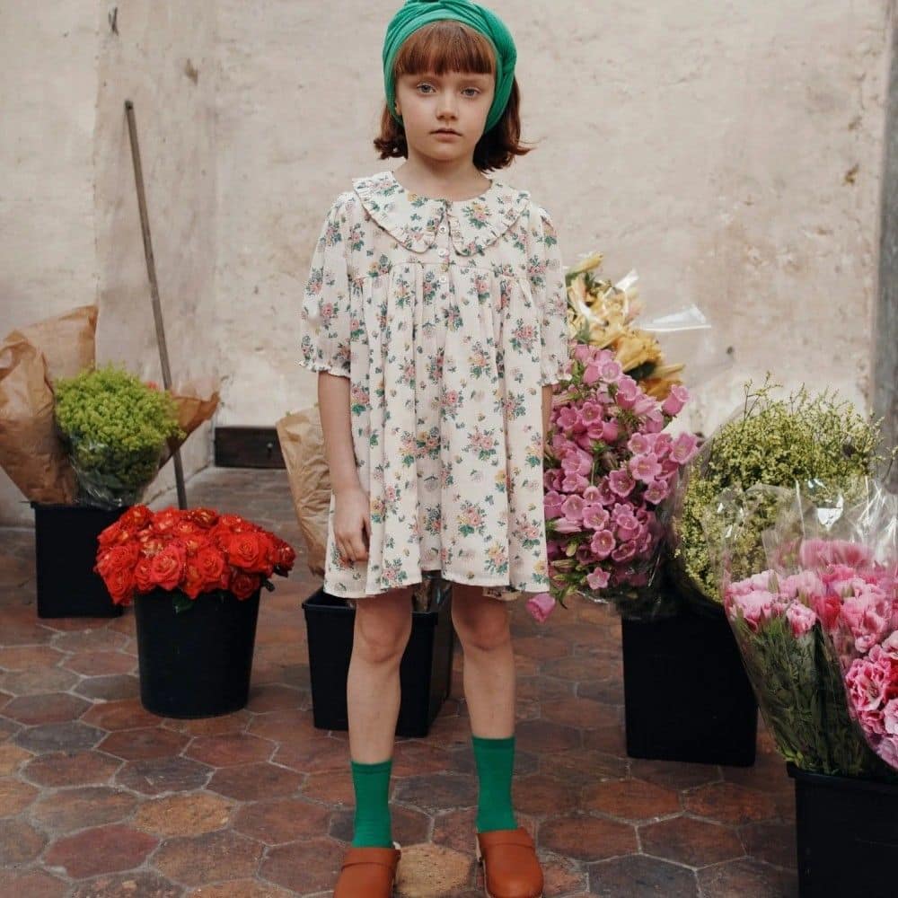 Kleid *Printemps Rose*, Flowers – Bild 3