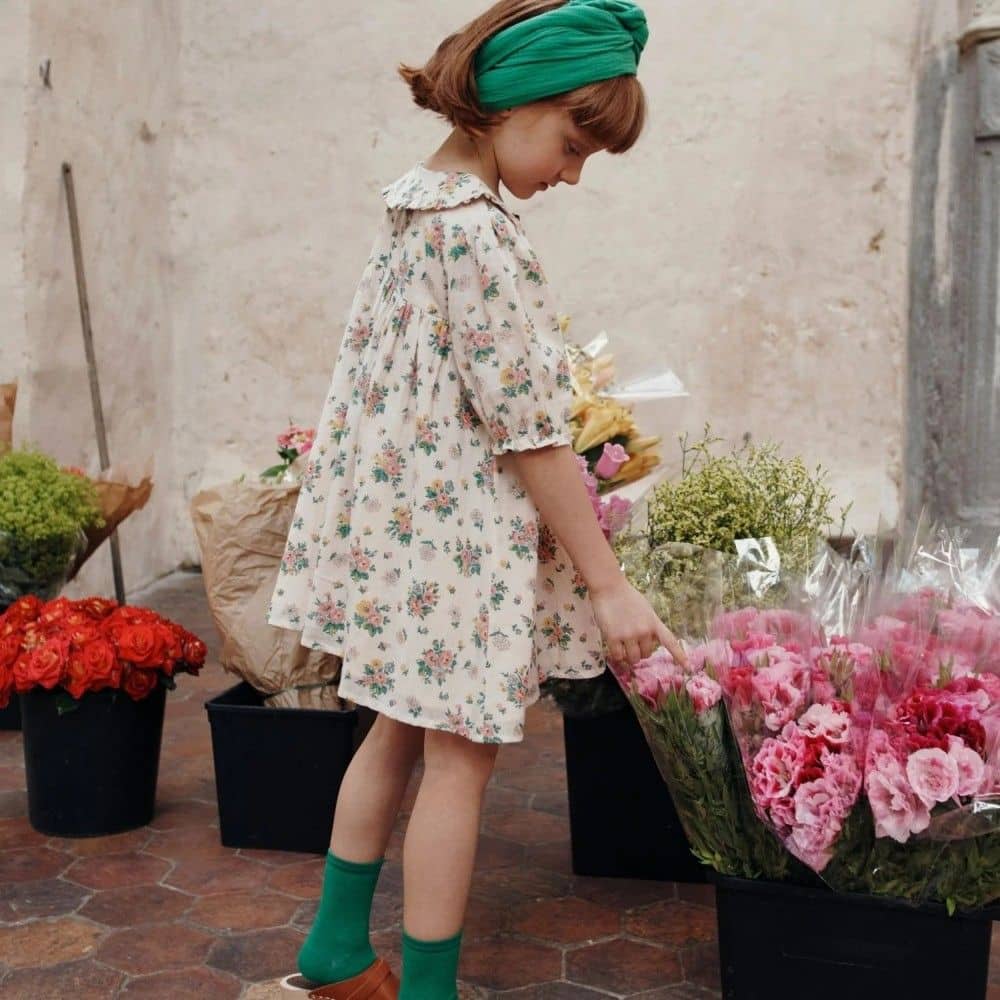 Kleid *Printemps Rose*, Flowers – Bild 5