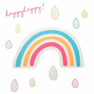 Bügelfolie, fluoreszierender Regenbogen