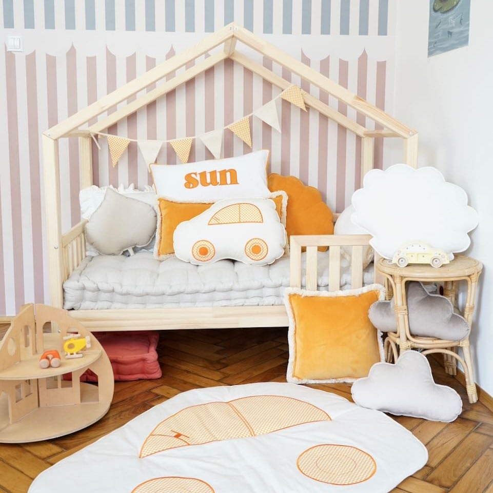 Kissen Auto “Honey checkered” – Bild 6