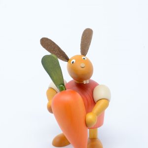 Hase mittel mit Möhre