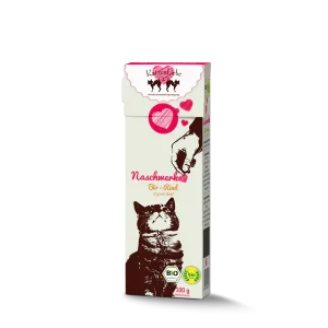 HerzensHund | Katzensnacks Naschwerk Bio-Rind KatzenLiebe 100g