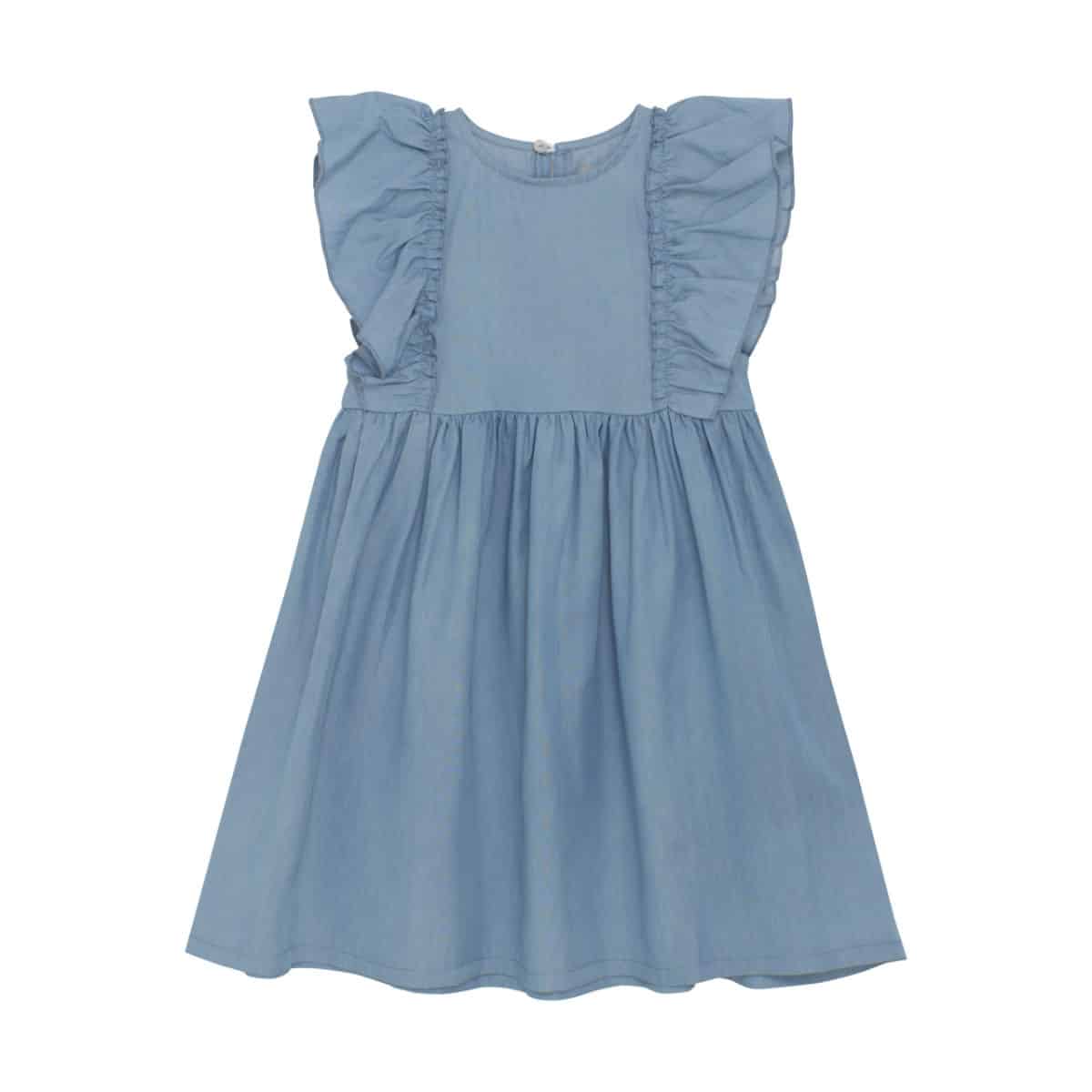 Kleid *Soft Chambray*, Blau
