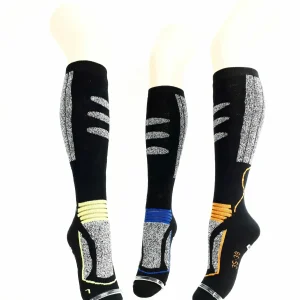 Socks 4 Fun Thermo-Ski Knie Blau, 27-30