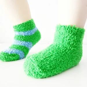 RS Kuschelsöckchen Einfarbig Grün, 19-22