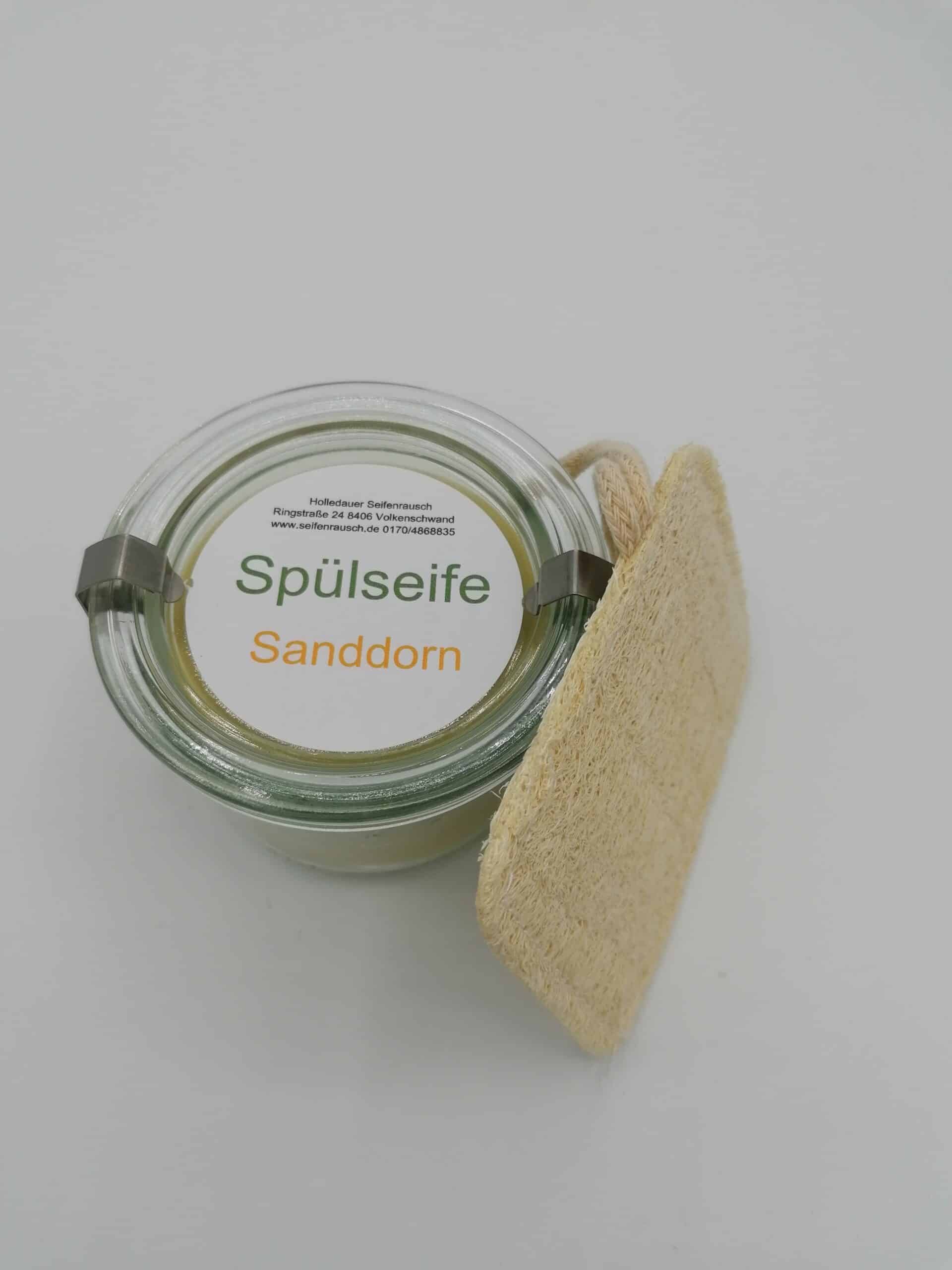 Spülseife/Putzseife – Sanddorn – 150g