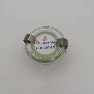 Deocreme – Parfümiert – 35ml Glasbehälter