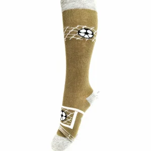 RS Kniestrümpfe Fußball Khaki, 27-30