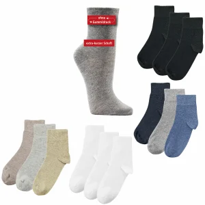 Wellness Kurzsocken Cotton Grau, 39-42