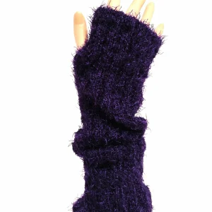 Socks 4 Fun Kuschelgarn Stulpe Lila, OS