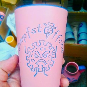 IMPFSTÖFFCHE BECHER Diva rosa 0,25 Liter