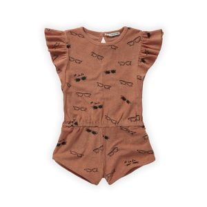 Jumpsuit “Sonnenbrillen” Café