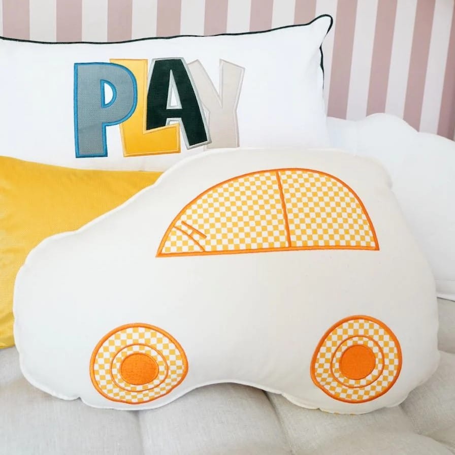 Kissen Auto “Honey checkered” – Bild 4