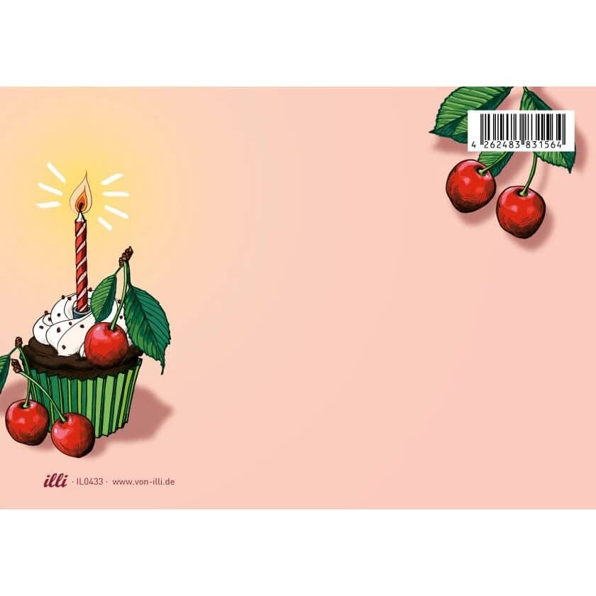 Geburtstagskarte von illi, Geburtstagstörtchen *KEKI* – Bild 2