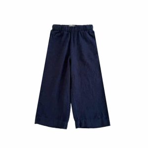 Hose aus Leinen, Dark Navy