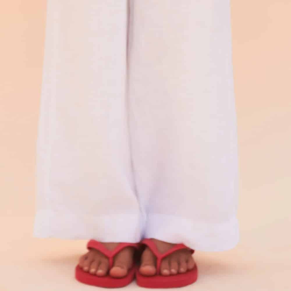 Hose aus Leinen, Dark Navy – Bild 4