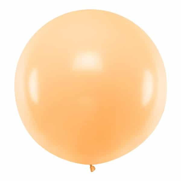 Jumbo Ballon Ø 1m, Pastell Peach