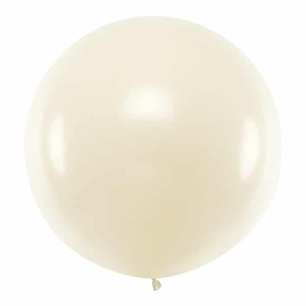Jumbo Ballon Ø 1m, Weiß