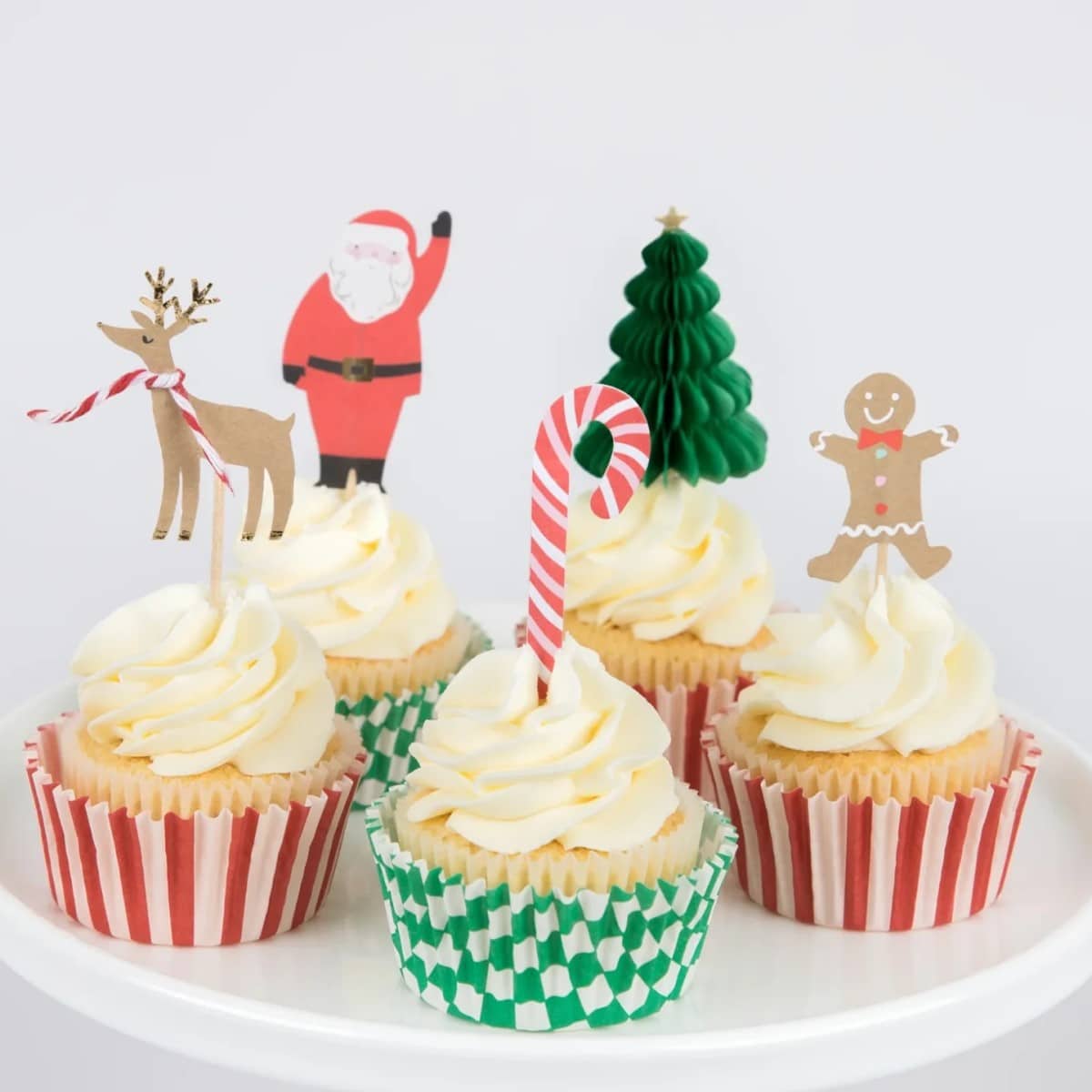 Cupcake Set, Weihnachten – Bild 4