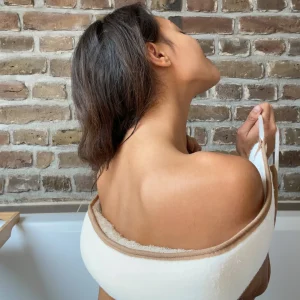 EcoClassic |  Peeling Rückenband – Luffa Schwamm