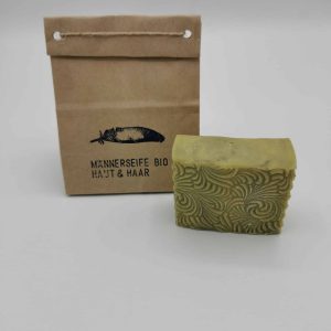 Männerseife für Haut und Haar – ECKIG – 80g