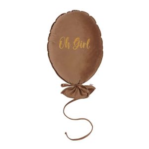Ballonkissen “Oh Girl” Gold
