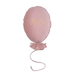Ballonkissen “Hello” Rose