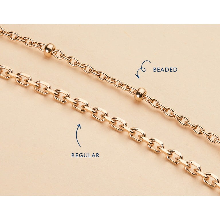 Personalisierte Baum des Lebens Halskette in 18kt Vergoldung – Bild 4