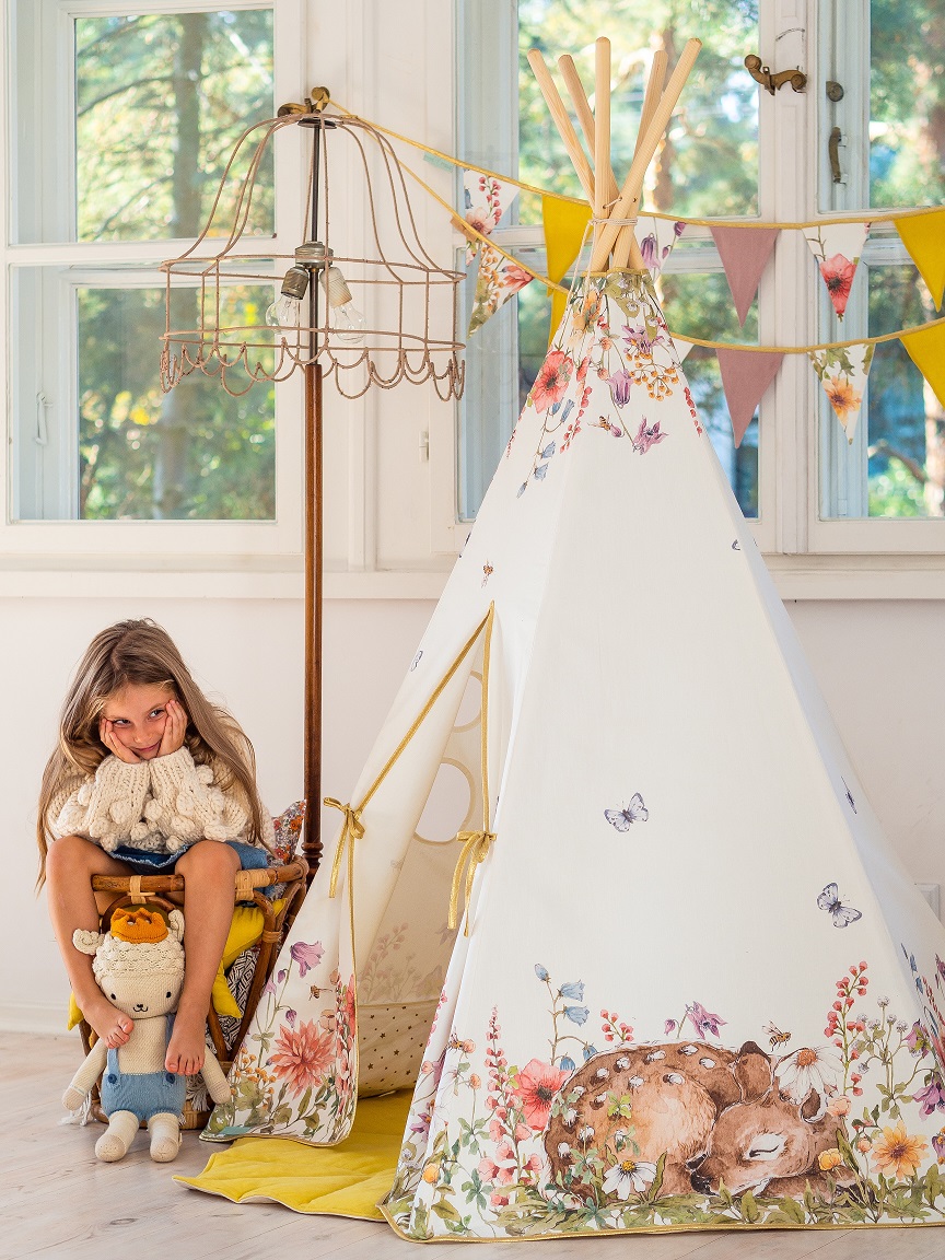 Tipi Zelt “Wild Flowers” – Bild 4