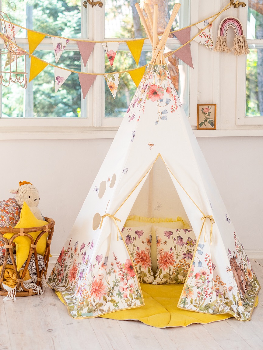 Tipi Zelt “Wild Flowers” – Bild 5