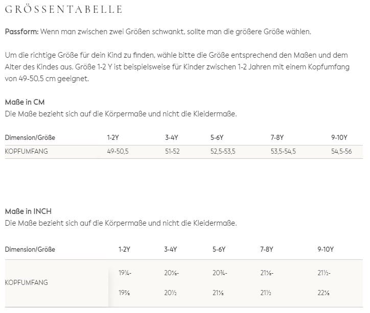 Mütze “Ezra” Midnight Navy, Oat Mix – Bild 3