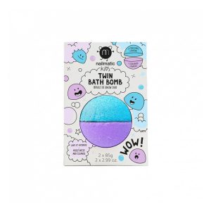 Badekugel “Twin Bath Bomb” Blue & Violet