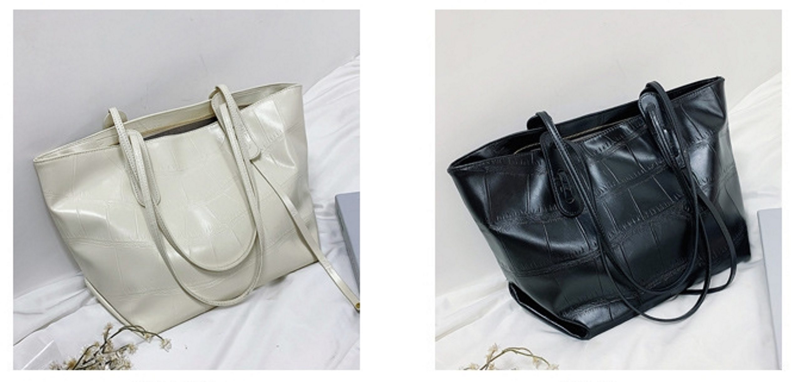 AnBeck ‘Carry your STYLE’ Shopper / Umhängetasche (weiß) – Bild 2