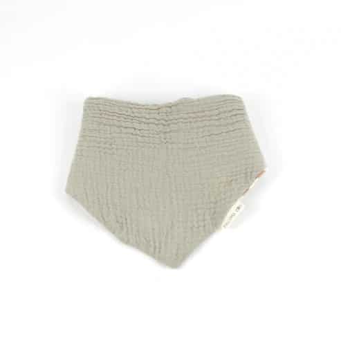 Halstuch Mini, Terra Stripes & Graugrün – Bild 4