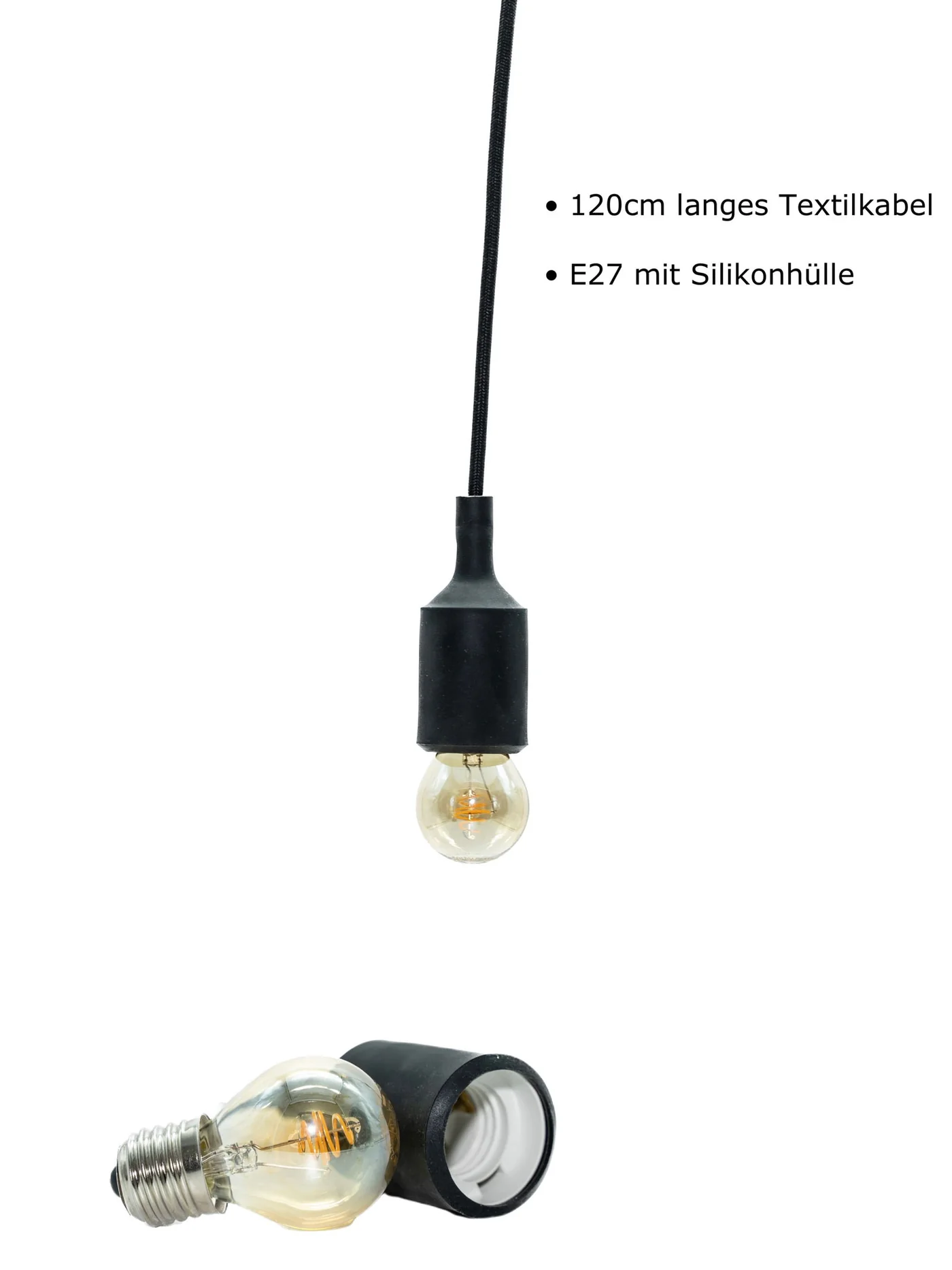 MaBe® Glasfaktur |  Pendelleuchte aus der 1,5 l Wein Flasche in oliv | Höhe: ab 28cm – Bild 2