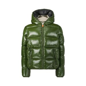 Winter Daunenjacke mit Kapuze *Kate*, pine green