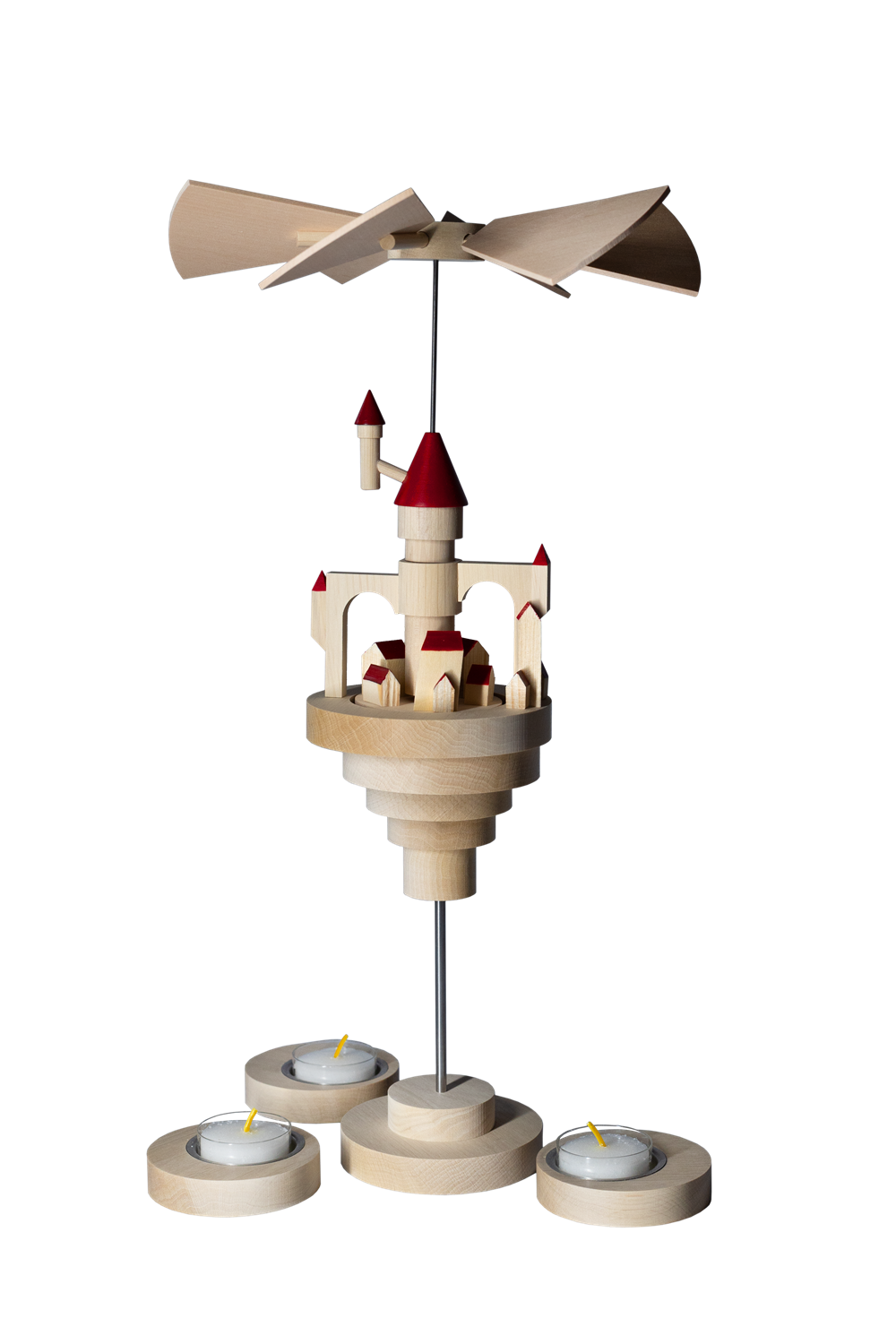 Luftschloss Mona mit roten Dächern – Neuheit 2023