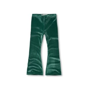 Schlaghose Flare Pants *Velvet*, Green