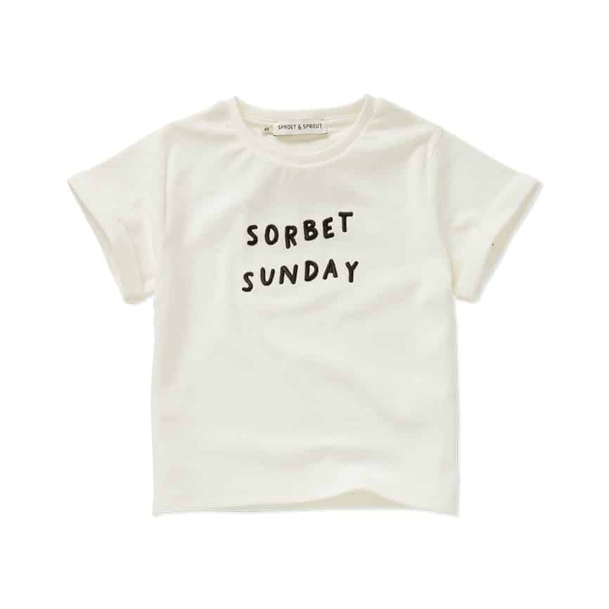 T-Shirt *Sorbet Sunday*, Off White