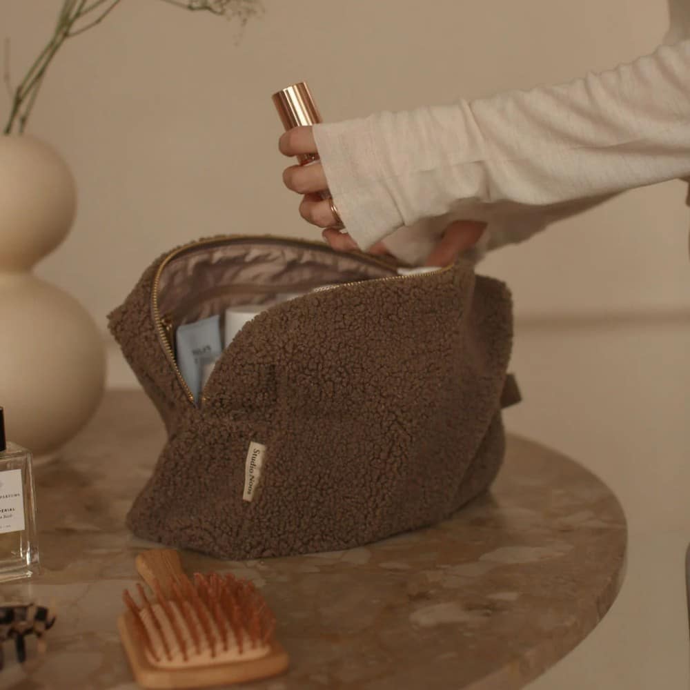 Kosmetiktasche *Teddy*, Beige – Bild 6